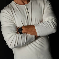 Camiseta sin mangas LUXXFEEL LS-HENLEY