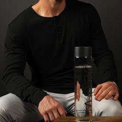 Camiseta sin mangas LUXXFEEL LS-HENLEY