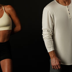 Camiseta sin mangas LUXXFEEL LS-HENLEY